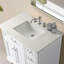Meuble-lavabo simple 36 po Luken - Blanc