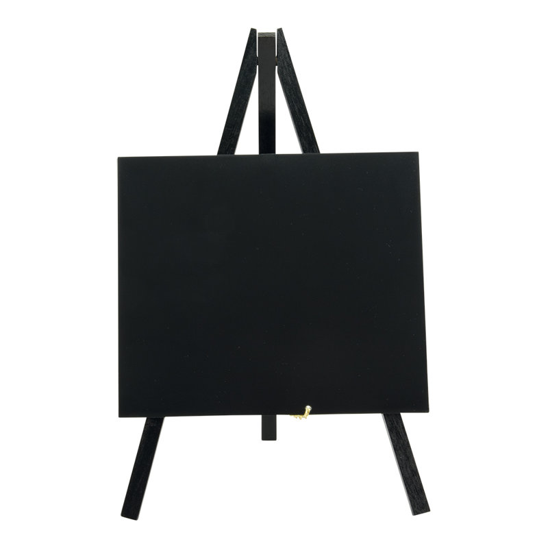 Woodsburgh Chalkboard 26cm H x 15cm W, Black