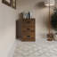Armoire 3 tiroirs en brun-340076249