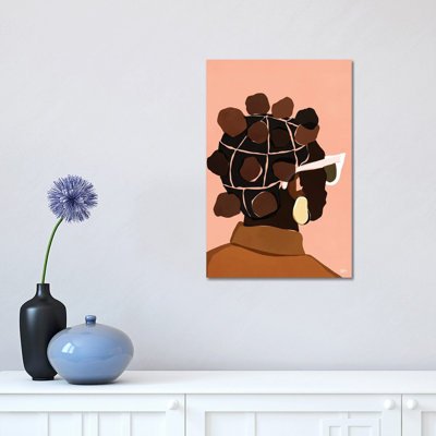 Ebony by Bria Nicole - Print on Canvas