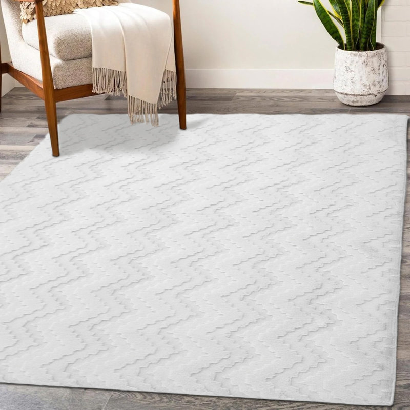 Tapis à poils longs 5X7