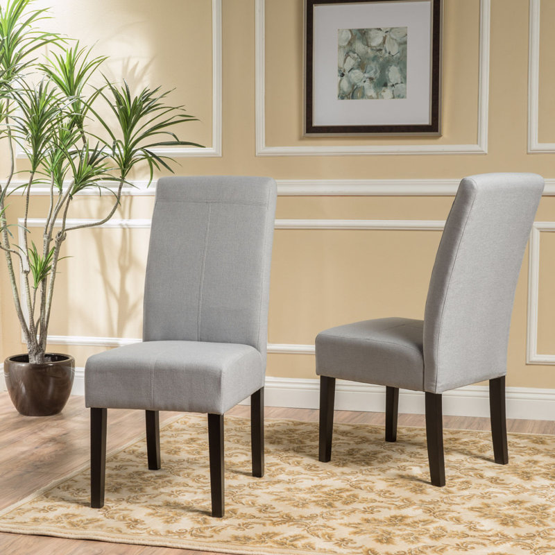 Googe 19.25'' H Upholstered Side Chair, Light Gray