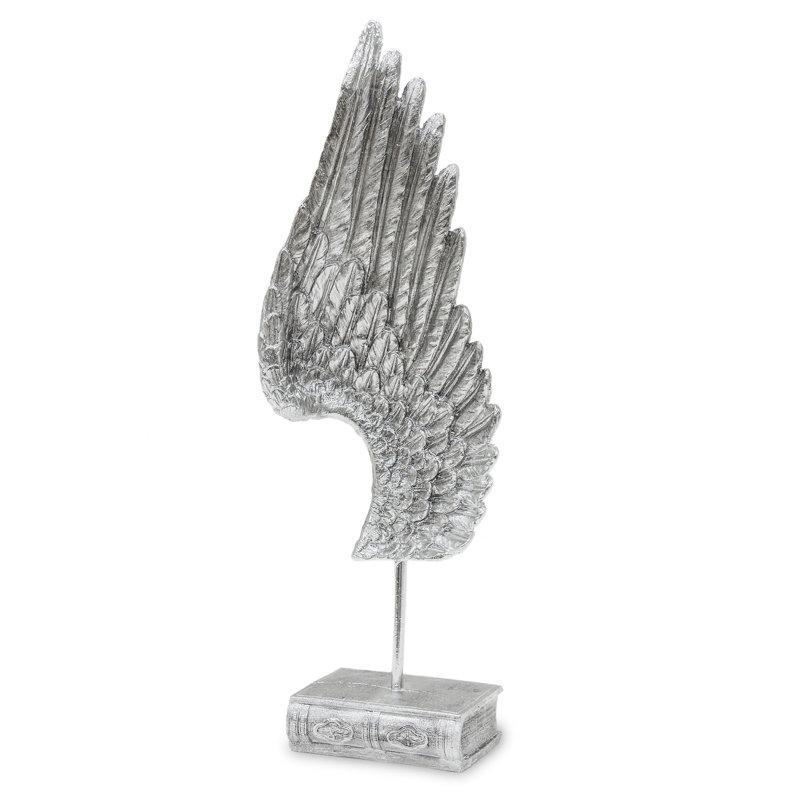 Westman Fantasy & Sci-Fi Figurines & Sculptures, 60cm H x 22cm W x 11cm D, Matt Brushed Nickel