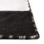 Tapis intérieur / extérieur noir tissé à plat Salley-1828394632