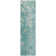 Machine Washable Indoor/Outdoor Xhevrie Aqua Rug