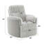 Fauteuil inclinable et pivotant Olita Corduroy