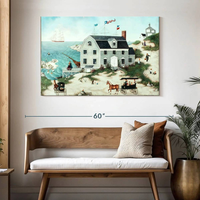 Gillard Home From The Sea, H 32 po x l 48 po