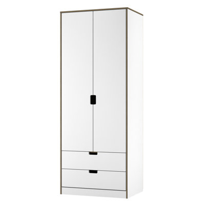 Buldir 2 Door 2 Drawer Wardrobe