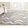 Aundray Hand Tufted Wool Chevron Rug
