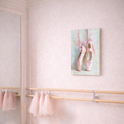 Ballet Elegance Wrapped Canvas Wall Art