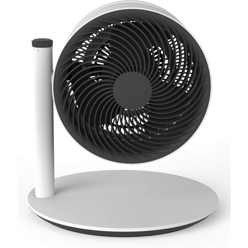 Boneco F210 Air Shower Floor Fan with Built In Floor Stand - 270° Quiet Rotation, 3 Speeds Up & Down Tilt, Stylish Freestanding Air Circulator