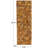 Jakin Cole And Grey Mango Wood Handmade Stacked Tree Trunks Abstract Wall Decor-193905663