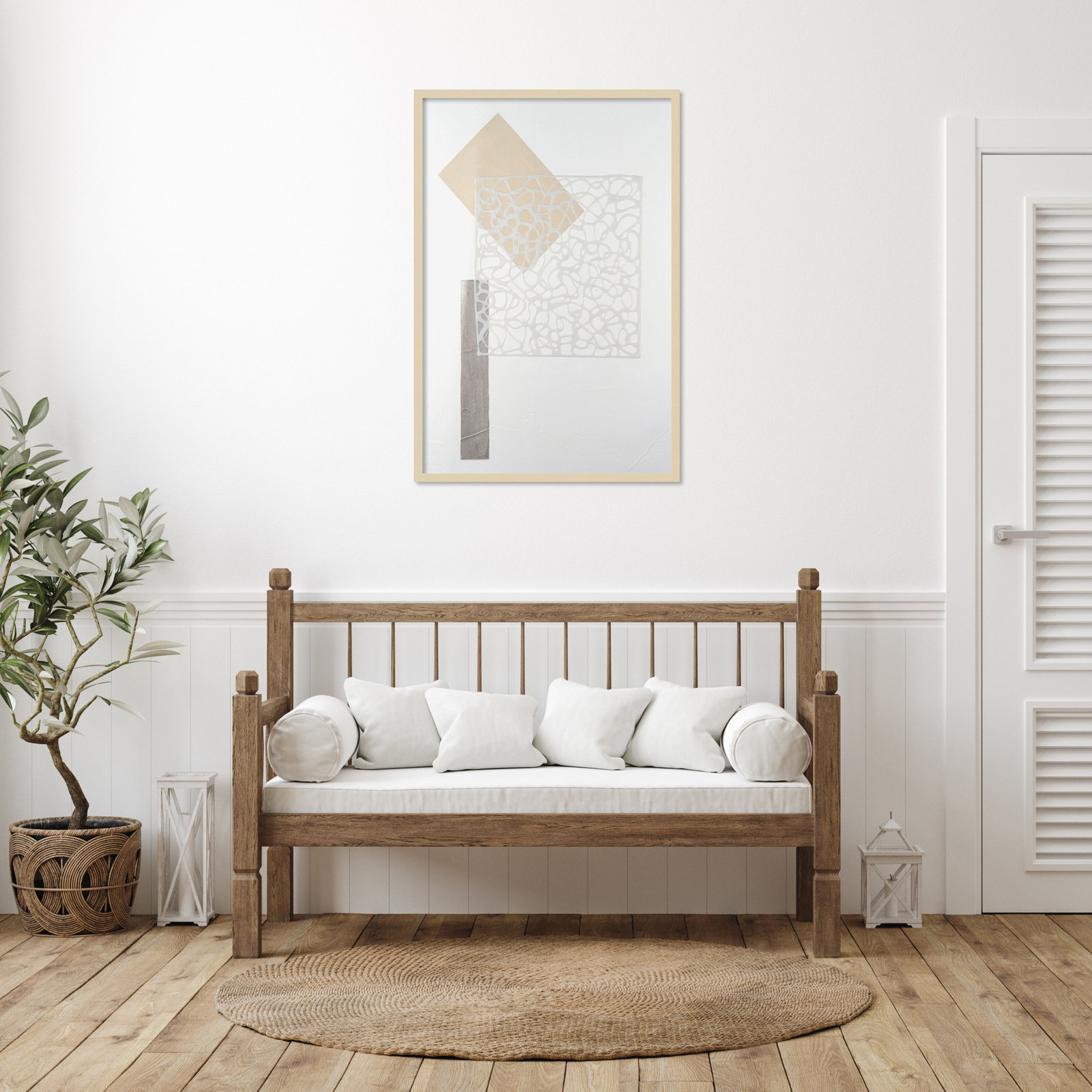 Nooks and Crannies No. 3 Print, 41" H x 28" W, Brown