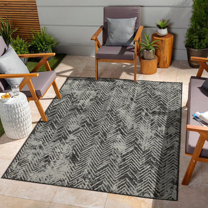 5 Ft. 3 In. X 7 Ft. 3 In. Indoor/Outdoor Area Rug, Rectangle 5'3" x 7'3"