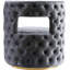 Fauteuil d'appoint pivotant en velours Demetric-92297923