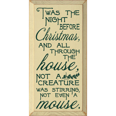 Textual Art on Wood