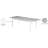 Rectangular Extendable Outdoor Dining Table , 100.5 " W 39 " D-63541423