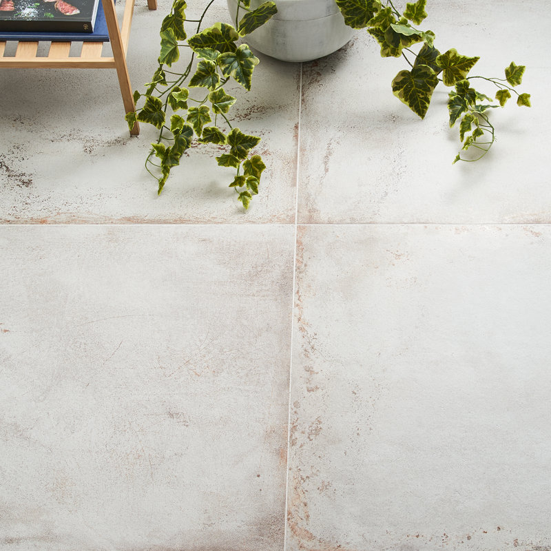 Angela Harris Fremont 23.62 in. x 47.24 in. Matte Porcelain Floor and Wall Tile, Blanc