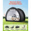 Outdoor Bike Tent For 4 To 5 Bikes, Waterproof With Full - Coverage, Sunshade, Stable In Harsh Conditions, Fibreglass Frame, Triangular Structure, Foldable, Easy Transport, Comes Tools, Black , 17.81