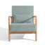 Chaise d'appoint rembourrée en velours côtelé bleu clair Jyrin-1880213903-1880213896