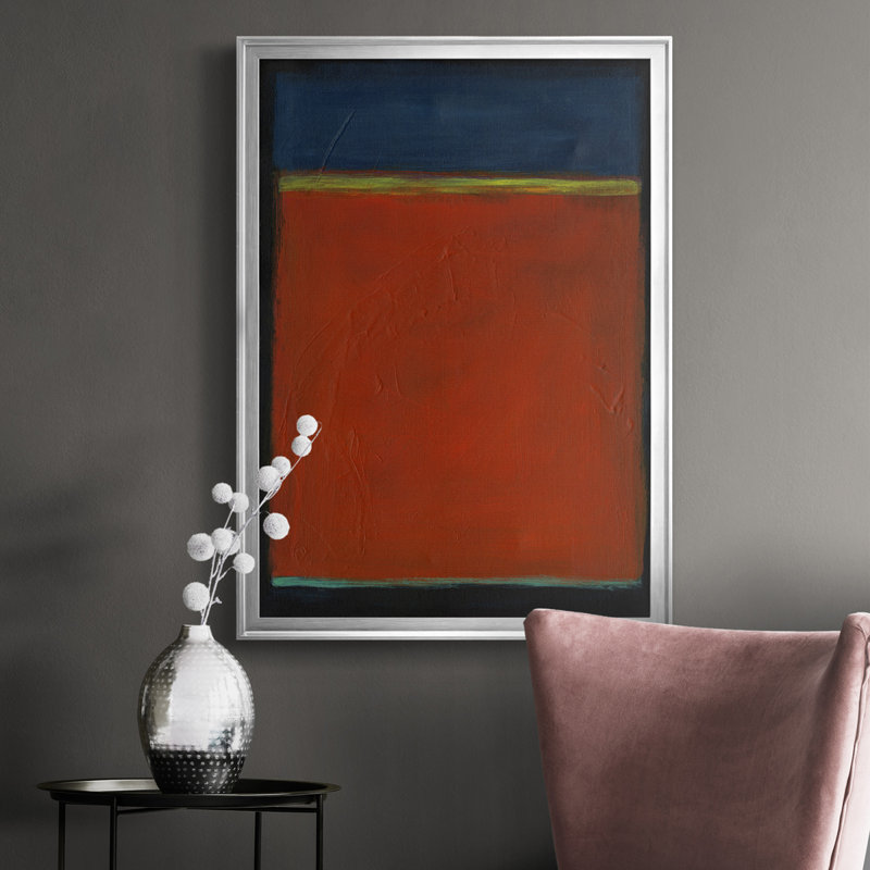 Contemplation I - Impression, H 30,5 po x l 22,5 po x P 1 po, Argent