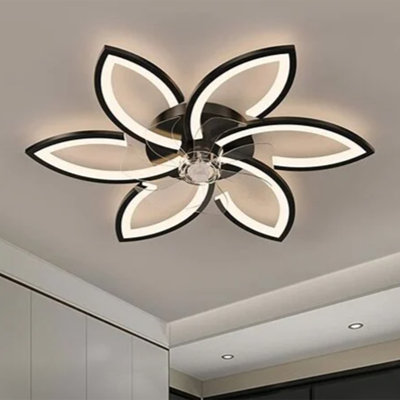 29 cm LED-Deckenventilator Aldrina mit Fernbedienung
