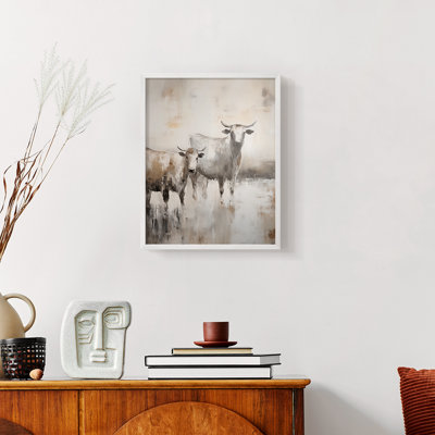 ANIMALS Series CCLXXXIII  -Premium Framed Print -Ready to Hang - No Nails Required