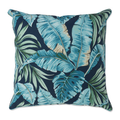 Floral Outdoor Throw Pillow