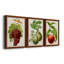 Antique Fruit III - ensemble de 3 peintures sur toile encadrées-1701013473-1701013477