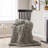 Donna Sharp Dove Chenille Knitted Throw-1541640211