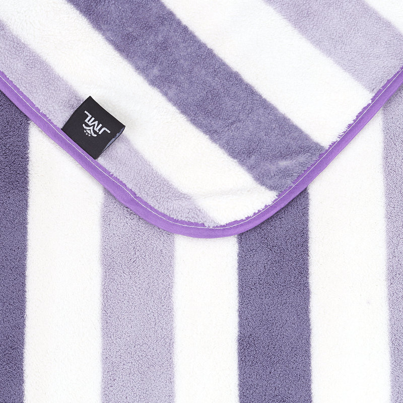 Ensemble de serviettes de bain 2 pièces Alboran, Mauve