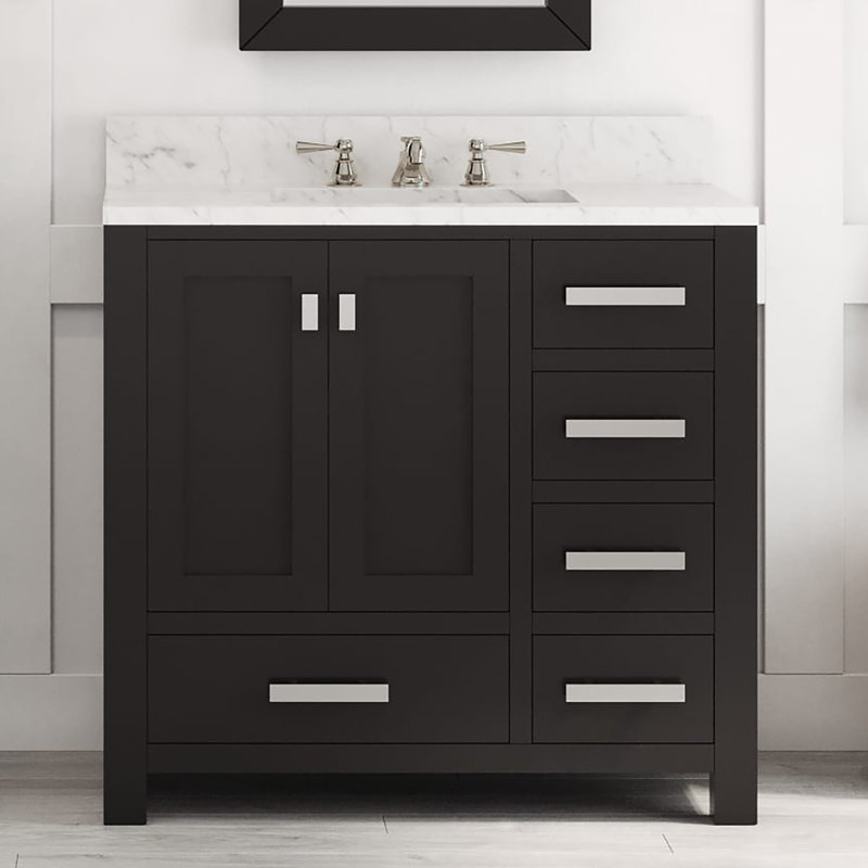 Ensemble de meuble-lavabo simple 36 po Steve, Espresso
