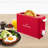 Nostalgia MyMini NMSST1RD Single Slice Toaster, Red