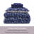 Nestl Botanical Bed in a Bag 5 piece Comforter Set with Sheets & Pillow Shams-128622824-128622825