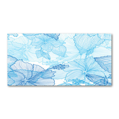 Hawaiian Flowers - Wrapped Canvas Print