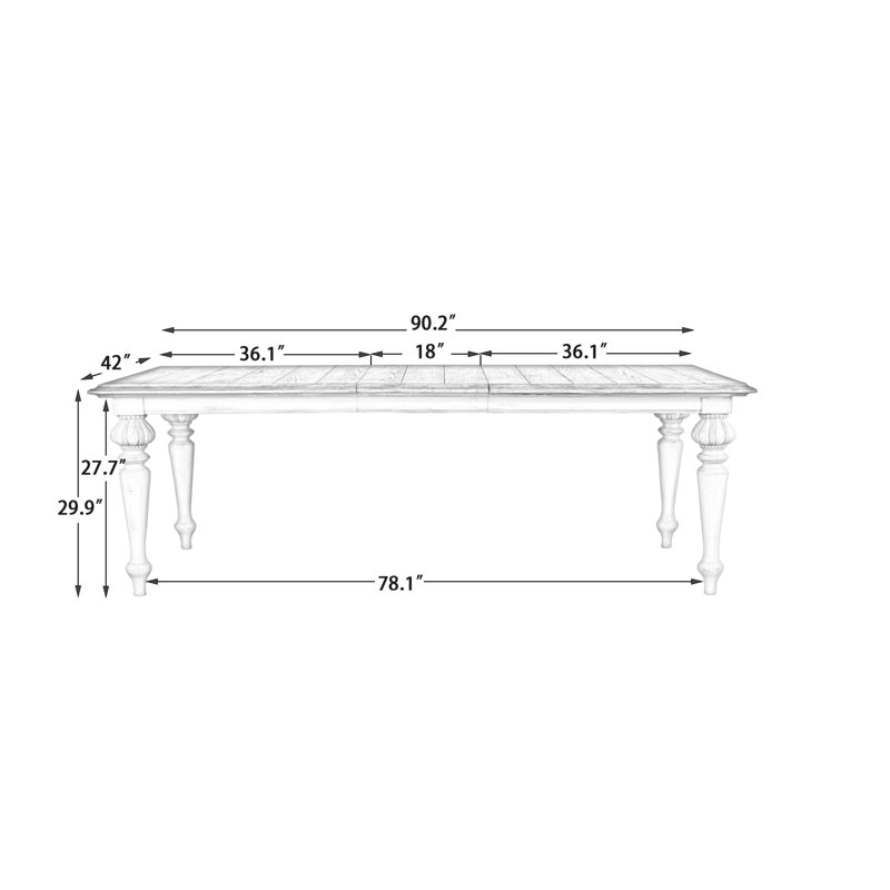 Derman Extendable Dining Table