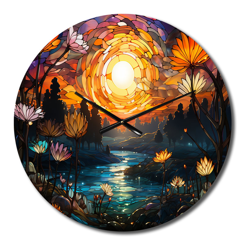 Horloge murale City of Flowers, Moyenne