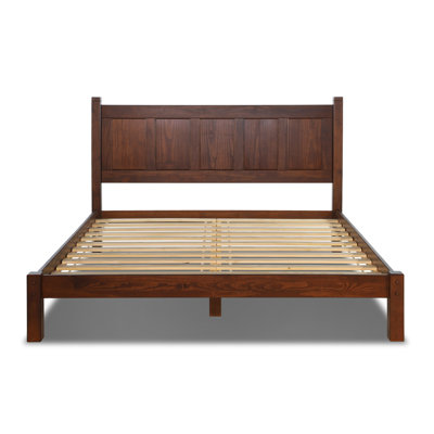 Grain Wood Furniture Shaker Solid Wood Panel Bed & Reviews | Wayfair