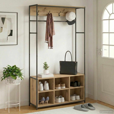 100 cm W Hall Tree