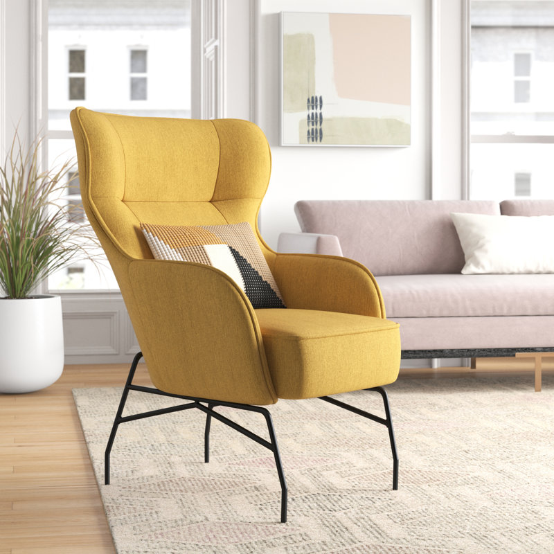 Fauteuil Javarn, Moutarde