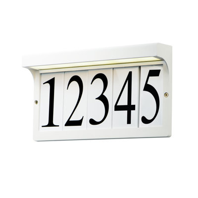 Altus Rectangle Address Plaque Frame Plaque