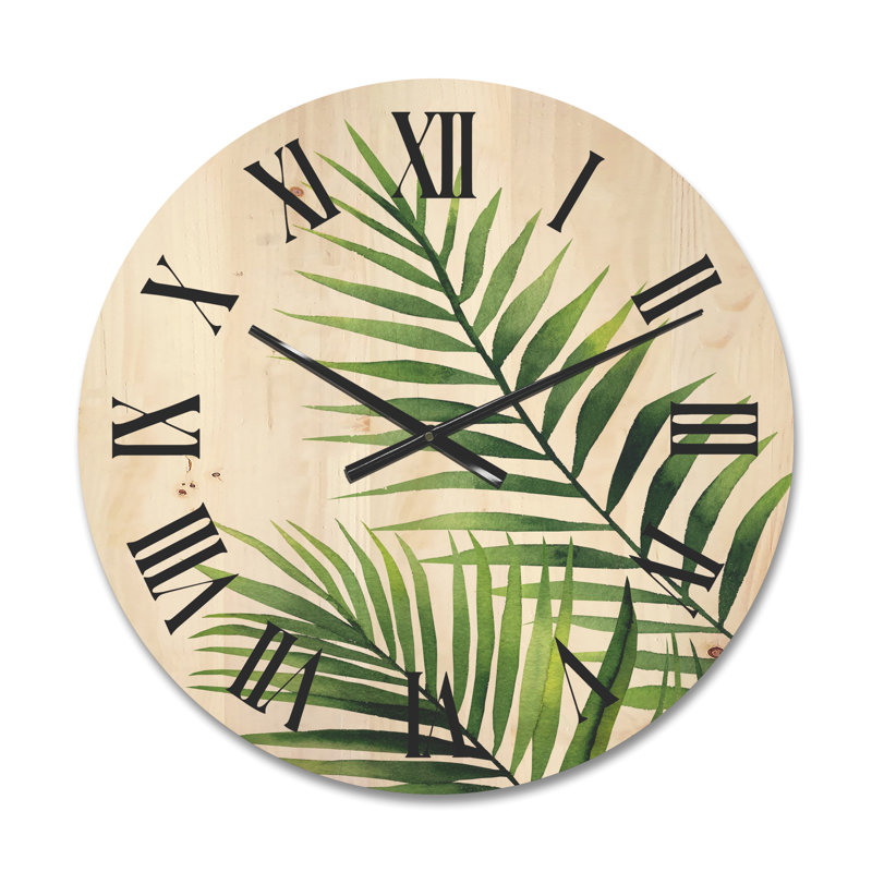 Horloge murale Fern, Moyen