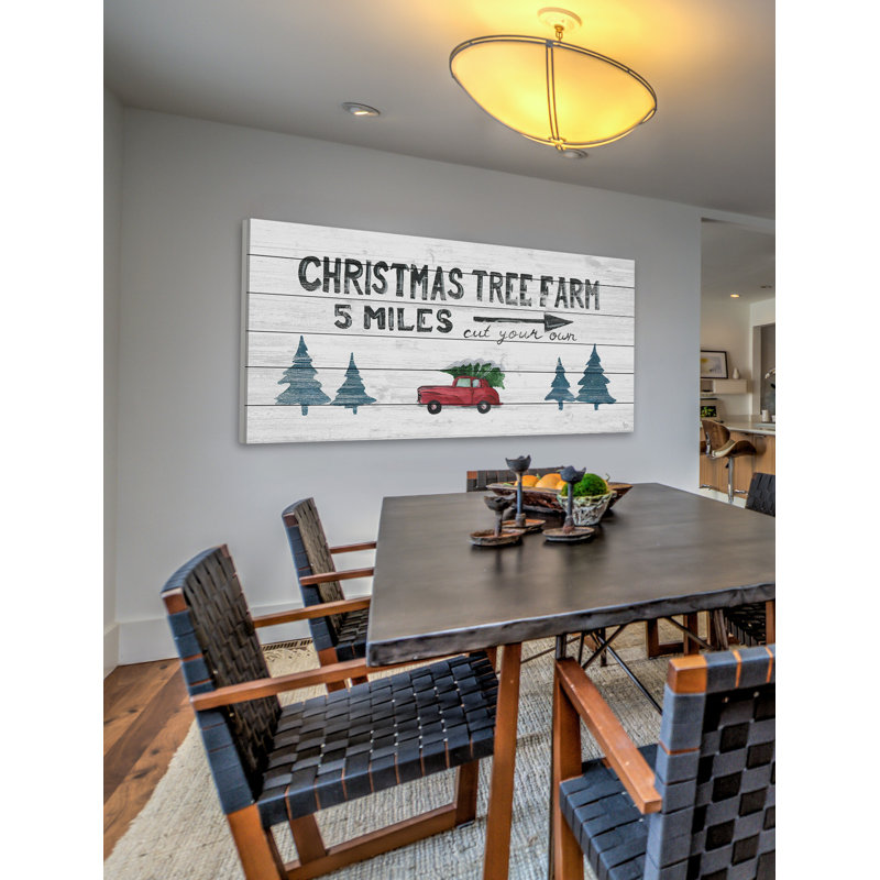 Art textuel sur bois, "cut your own Tree" par Eyre Tarney, H 18 po x l 36 po x P 1,5 po