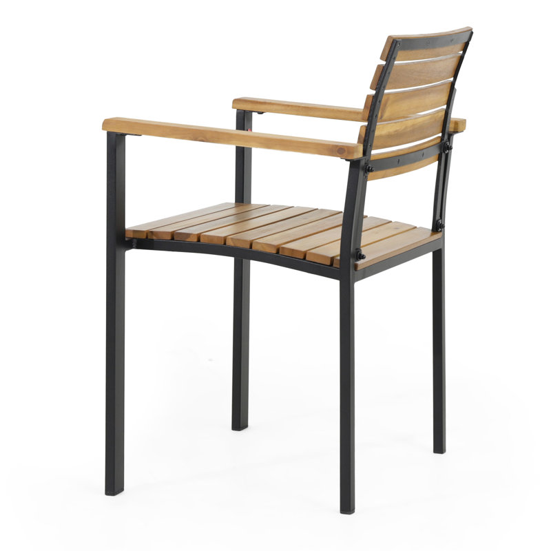 Chaise en bois et métal Laris