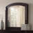 Wood Flat Wall Mirror