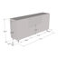 Buffet 59,3 po Aranxa avec finition mate-1951512582