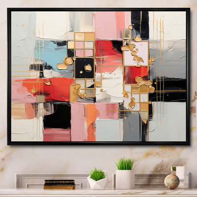 " Fashion Geometric Glam Collage "