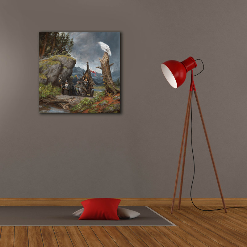 "Epic Graffiti" The Goblin Ambush "par Fesbra, art mural sur toile, 26 po x 26 po, H 26 po x l 26 po
