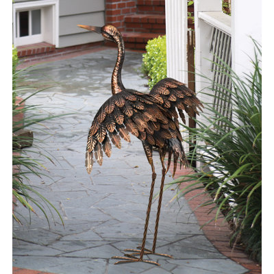 Animals Weather Resistant Metal Garden Statue