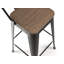 Ohlone Counter Stool with Metal Frame